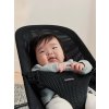 BABYBJÖRN Lehátko Bliss Black mesh, čierna konštrukcia