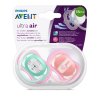 Philips AVENT Cumlík Ultra air 18m+ dievča/tiger 2 ks