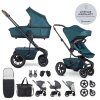 EASYWALKER Kočík kombinovaný Harvey⁵ Premium Jade Green XXL AIR