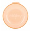 NUBY Hrnček netečúci 360° 300 ml, 6 m+ modrá / oranžová