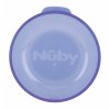 NUBY Hrnček netečúci 360° 300 ml, 6 m+ ružová / fialová