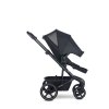 EASYWALKER Kočík kombinovaný Harvey⁵ 2v1 Midnight Black LITE RWS +KIDDY Evoluna i-size 2,základňa