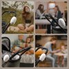 ZOPA Hojdačka kočíka Eggy nabíjacie, White
