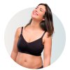 3005 seamless original maternity nursing bra black 3 1