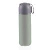ZOPA Termoska na tekutiny se silikonovým držákem 400 ml, Pistacio green
