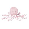 NATTOU Prvá hračka pre bábätka chobotnička PIU PIU Lapidou light pink 0m+