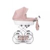 Kunert kočík pre bábiky Rossie Pink Metalic ECO1