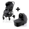 BRITAX Sada kočíka Rio + hlboká vanička Style, Carbon Black