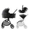BRITAX Sada kočíka Rio + hlboká vanička + autosedačka Baby-Safe PRO Style, Carbon Black