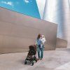 CYBEX Športový kočík Melio Carbon Dune Grey Gold