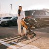 CYBEX Golfový kočík Libelle Dune Grey (Black Frame) Gold