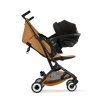 CYBEX Golfový kočík Libelle Cinnamon Yellow (Black Frame) Gold