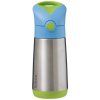 b.box Termoska na pitie so slamkou 350 ml - modrá