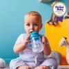 b.box Hrnček so slamkou - kobaltovo modrý 240 ml