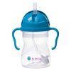 b.box Hrnček so slamkou - kobaltovo modrý 240 ml