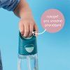 b.box Fľaša na pitie so slamkou 450 ml - emerald forest