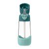 b.box Fľaša na pitie so slamkou 450 ml - emerald forest