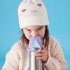 b.box Termoska na pitie so slamkou 350 ml - lilac pop