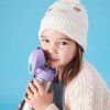 b.box Termoska na pitie so slamkou 350 ml - lilac pop