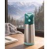 b.box Termoska na pitie so slamkou 350 ml - emerald forest