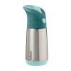 b.box Termoska na pitie so slamkou 350 ml - emerald forest