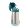 b.box Termoska na pitie so slamkou 350 ml - emerald forest