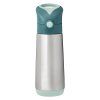 b.box Termoska na pitie so slamkou 500 ml - emerald forest