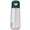 b.box Termoska na pitie šport 500 ml - indigo/ružová