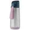 b.box Termoska na pitie šport 500 ml - indigo/ružová