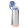 b.box Termoska na pitie so slamkou 500 ml - broskyňa