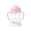 b.box Hrnček so slamkou - ružový 240 ml