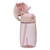 b.box Fľaša na pitie so slamkou Junior 380 ml - blush crush