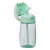 b.box Fľaša na pitie so slamkou Junior 380 ml - spearmint