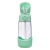 b.box Fľaša na pitie so slamkou 450 ml - spearmint