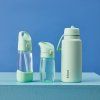 b.box Fľaša na pitie so slamkou 450 ml - spearmint
