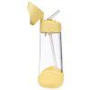 b.box Fľaša na pitie so slamkou 600 ml - lemon twist