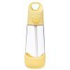 b.box Fľaša na pitie so slamkou 600 ml - lemon twist