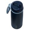 b.box Nerezová termofľaša so slamkou 690 ml - midnight