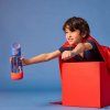 b.box Fľaša na pitie so slamkou 600 ml - Superman | b.box