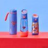 b.box Fľaša na pitie so slamkou 600 ml - Superman | b.box