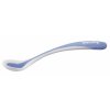 NUBY Lyžička kŕmiaca termo 2 ks, 3 m+ modrá