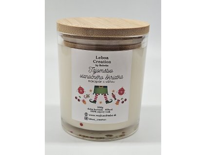 Tajomstvo vianočného škriatka - marcipán s višňou