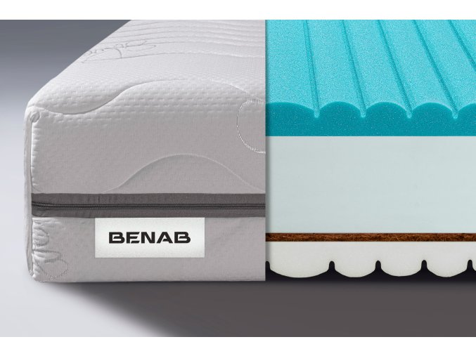 Matrac s pamatovou penou Benab King Visco 20 HR Detail