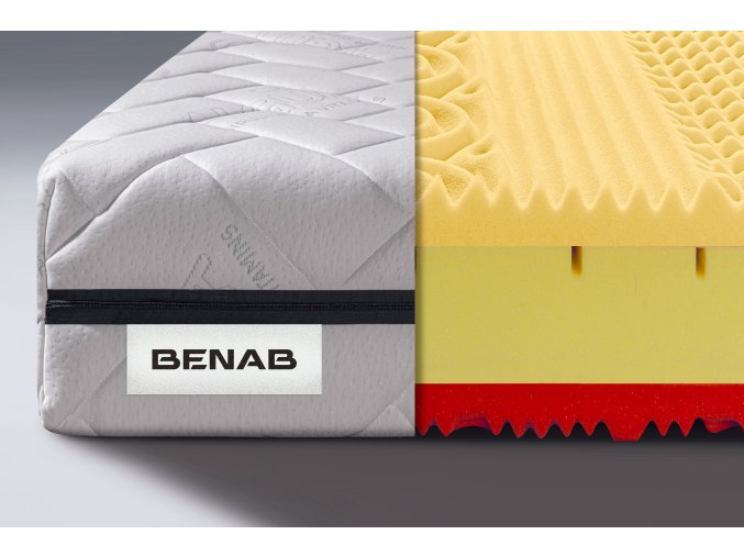 Antibakterialny visco matrac Benab Zero Visco 23 Bio detail
