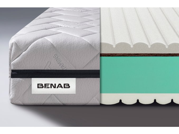 Bio matrac so studenou penou Benab King Bio & Natural 23 Longlife (natural) detail