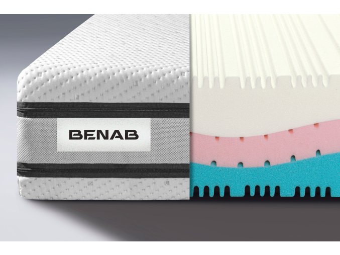Matrac z pamatovej peny Benab VICTORY BeautySoft 21 Visco Detail