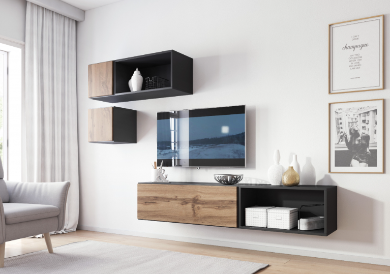 Moderné obývacie steny – ako si vybrať tú správnu?