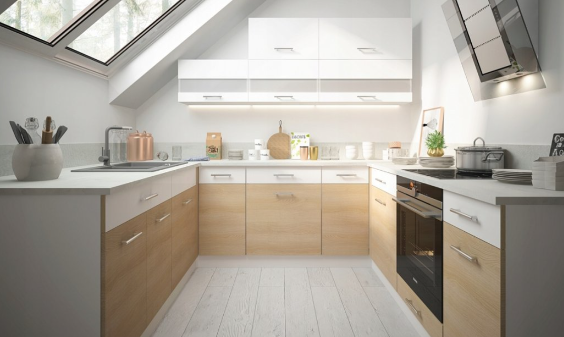 Veľká kuchyňa s malým rozpočtom