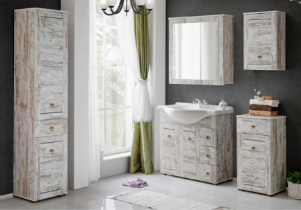 Kúpeľňová zostava vo francúzskom štýle – takto si každý deň užijete malý kúsok Provensálska 