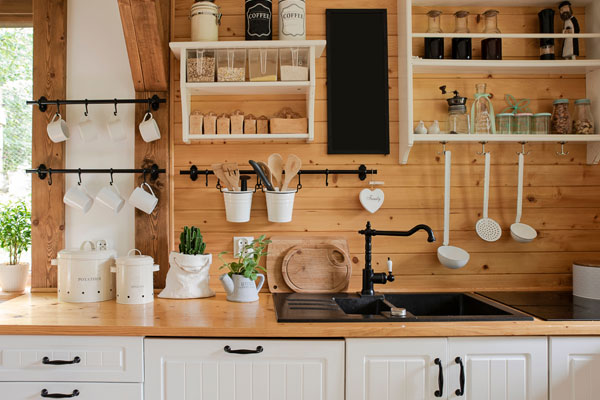 Kuchyňa a vidiecky štýl